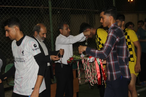 برگزاری فینال مسابقات فوتبال دانشجویی دانشگاه فرهنگیان هرمزگان 6