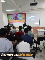 بازدید دانشجویان دانشگاه فرهنگیان شهید بهشتی بندرعباس از آزمایشگاه زمین شناسی پژوهش سرای ولایت ناحیه دو بندرعباس 3