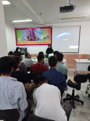 بازدید دانشجویان دانشگاه فرهنگیان شهید بهشتی بندرعباس از آزمایشگاه زمین شناسی پژوهش سرای ولایت ناحیه دو بندرعباس 3