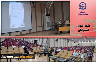 برگزاری جلسه شورای انضباطی در دانشگاه فرهنگیان هرمزگان