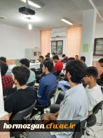 بازدید دانشجویان دانشگاه فرهنگیان شهید بهشتی بندرعباس از آزمایشگاه زمین شناسی پژوهش سرای ولایت ناحیه دو بندرعباس 4