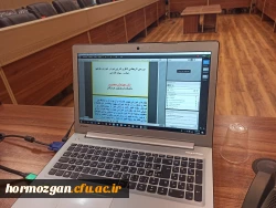 برگزاری نشست کشوری علمی تخصصی با موضوع بررسی اثر بخشی الگوی کارایی تیم در تدریس مفاهیم زبان و ادبیات فارسی  توسطسرکارخانم دکتر مهرنوش منصوری  در دانشگاه فرهنگیان هرمزگان 2
