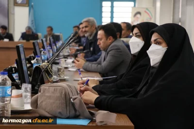 حضور اساتیدحوزه مشاوره  و  نمایندگان دبیران کانون های دانشجویی دانشگاه فرهنگیان هرمزگان در دوره کشوری تربیت مربی آسیب های اجتماعی و پیشگیری از اعتیاد