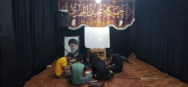 به همت کانون فرهنگی هنری منتظران ظهور و همکاری ناحیه بسیج دانشجویی هرمزگان(بسیج دانشجویی دانشگاه فرهنگیان) صورت گرفت 3