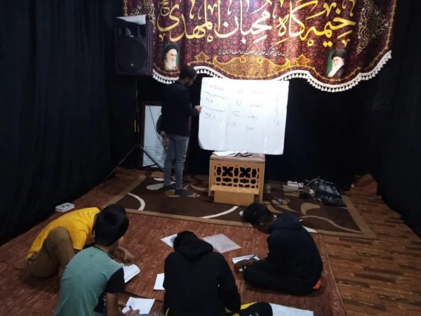 به همت کانون فرهنگی هنری منتظران ظهور و همکاری ناحیه بسیج دانشجویی هرمزگان(بسیج دانشجویی دانشگاه فرهنگیان) صورت گرفت 4