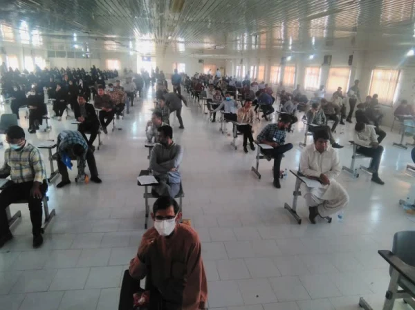  روند برگزاری آزمون جامع اصلح در دانشگاه فرهنگیان استان هرمزگان 2