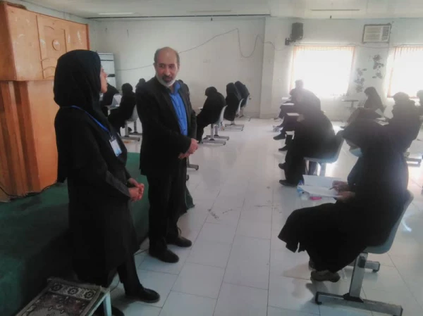  روند برگزاری آزمون جامع اصلح در دانشگاه فرهنگیان استان هرمزگان 4
