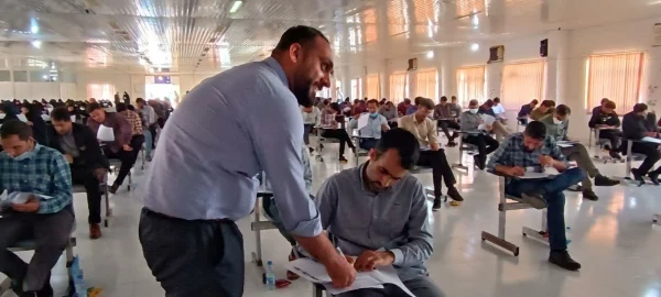  روند برگزاری آزمون جامع اصلح در دانشگاه فرهنگیان استان هرمزگان 7