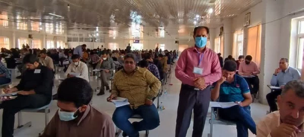  روند برگزاری آزمون جامع اصلح در دانشگاه فرهنگیان استان هرمزگان 8
