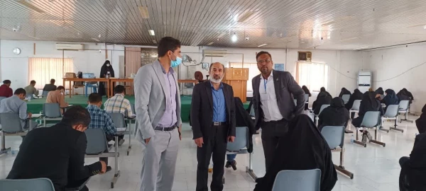  روند برگزاری آزمون جامع اصلح در دانشگاه فرهنگیان استان هرمزگان 12