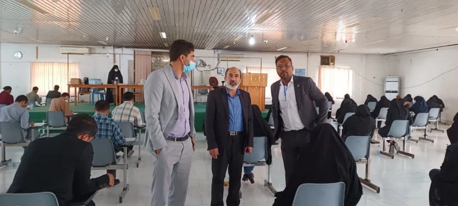  روند برگزاری آزمون جامع اصلح در دانشگاه فرهنگیان استان هرمزگان 12