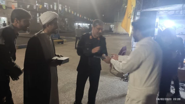 نمایشگاه کتاب ویژه آثار رهبر معظم انقلاب اسلامی در دانشگاه فرهنگیان هرمزگان 6