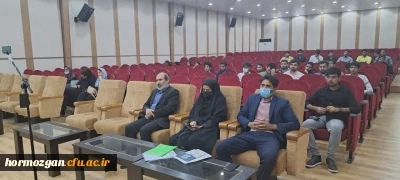 جلسه توجیهی تبیینی جشنواره تدریس برتر ویژه دانشجو معلمان شرکت کننده در جشنواره دانشگاه فرهنگیان هرمزگان 
