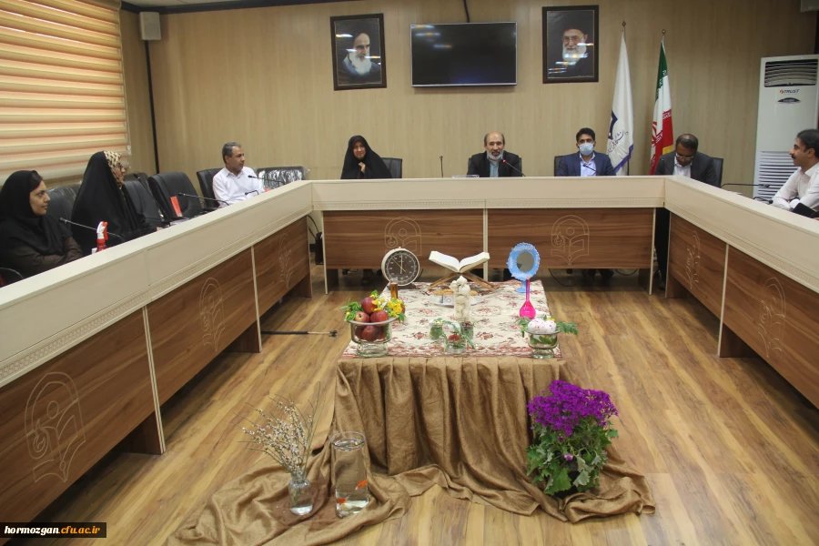نشست صمیمانه پایانی سال 1401 با همکاران دانشگاه فرهنگیان هرمزگان : 7