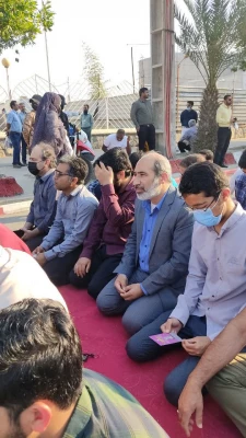 شرکت در نماز پر فیض عید فطر ، به همت بسیج دانشجویی دانشگاه فرهنگیان هرمزگان 4