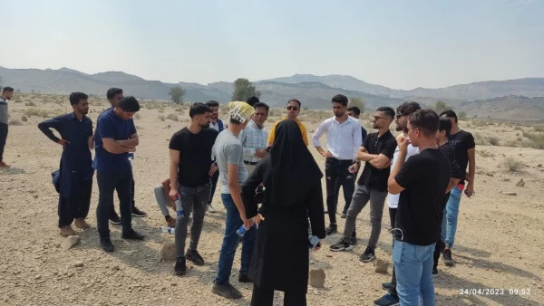 اردو یک روزه گروه آموزش جغرافیا دانشگاه فرهنگیان هرمزگان به شهرستان فین در استان هرمزگان  4
