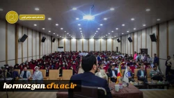 نشست تشکل های دانشجویی هرمزگان با دکتر بهادری جهرمی، سخنگوی دولت، در دانشگاه فرهنگیان هرمزگان 2