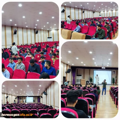    اولین روز از سلسله جلسات معارف مهدوی(قائم)  با حضور استاد حجت الاسلام سید روح الله موسوی و دانشجو معلمان در دانشگاه فرهنگیان هرمزگان 