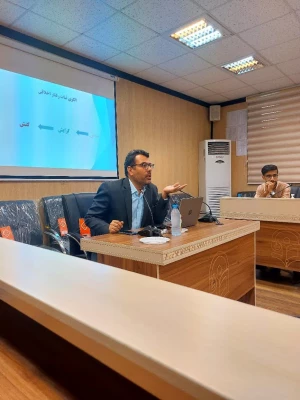 کارگاه  تبیین مولفه های اخلاق حرفه ای در دانشگاه فرهنگیان هرمزگان