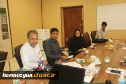 جلسه نقد و بررسی مرحله منطقه ای جشنواره تدریس برتر با حضور راه یافتگان به مرحله کشوری در دانشگاه فرهنگیان هرمزگان 6