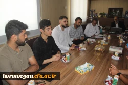 نشست مدیریت امور پردیس های دانشگاه فرهنگیان هرمزگان با مسئولین و اعضای شورای صنفی دانشگاه  5