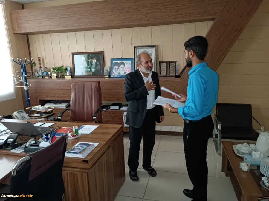 نشست مدیریت امور پردیس های دانشگاه فرهنگیان هرمزگان با مسئولین و اعضای شورای صنفی دانشگاه  7