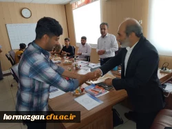 نشست مدیریت امور پردیس های دانشگاه فرهنگیان هرمزگان با مسئولین و اعضای شورای صنفی دانشگاه  11