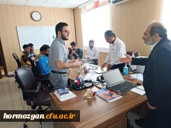 نشست مدیریت امور پردیس های دانشگاه فرهنگیان هرمزگان با مسئولین و اعضای شورای صنفی دانشگاه  12