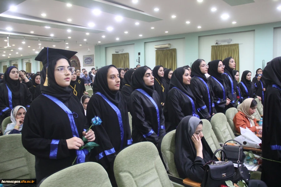 هشتمین آیین دانش آموختگی دانشجویان دانشگاه فرهنگیان هرمزگان ورودی ( ۹۸) 3