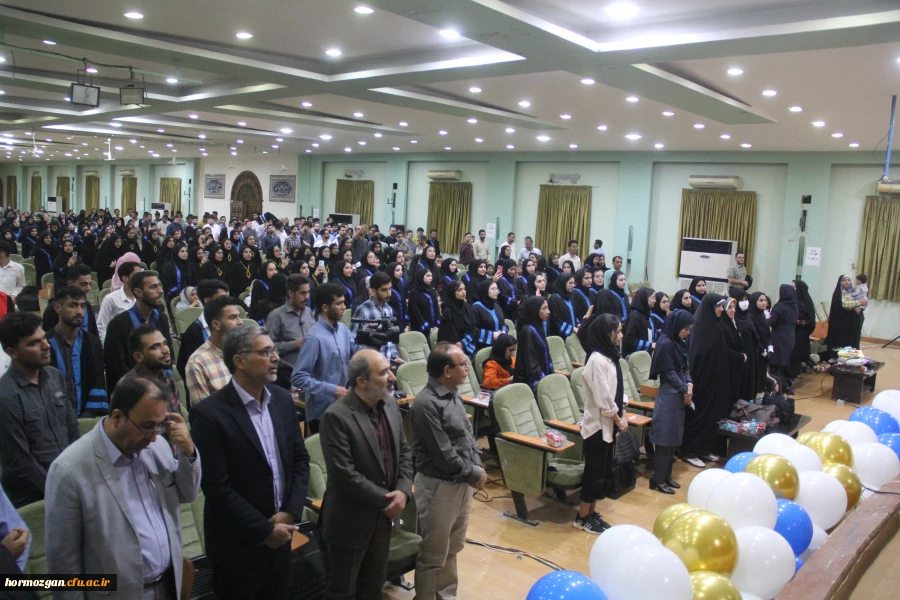 هشتمین آیین دانش آموختگی دانشجویان دانشگاه فرهنگیان هرمزگان ورودی ( ۹۸) 6