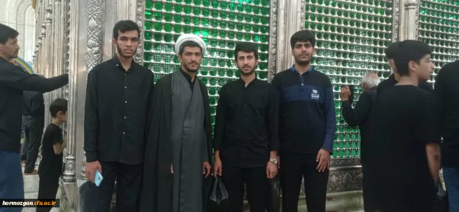 جمعی از دانشجویان دانشگاه فرهنگیان  هرمزگان در حسینیه امام خمینی  2