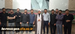 جمعی از دانشجویان دانشگاه فرهنگیان  هرمزگان در حسینیه امام خمینی  3