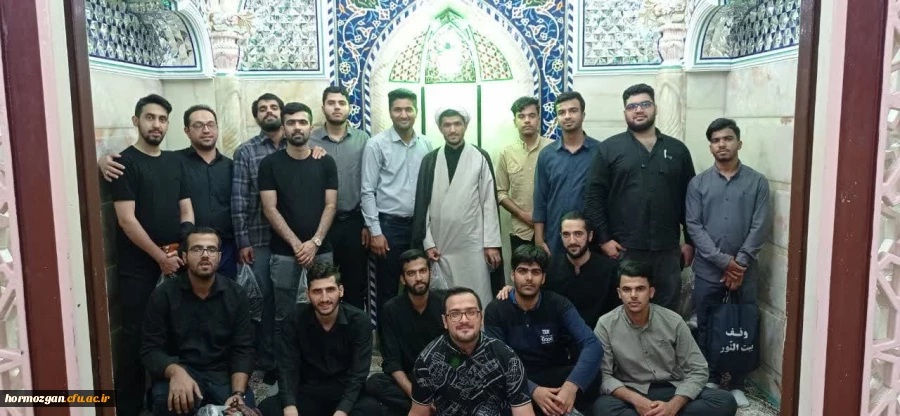 جمعی از دانشجویان دانشگاه فرهنگیان  هرمزگان در حسینیه امام خمینی  4