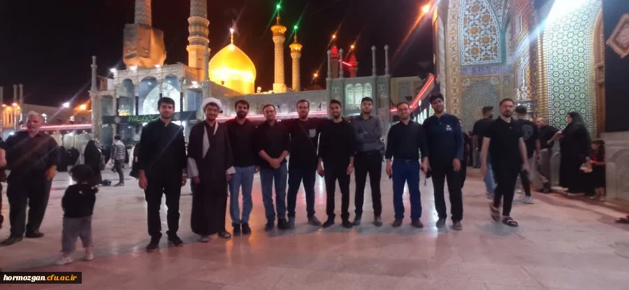 جمعی از دانشجویان دانشگاه فرهنگیان  هرمزگان در حسینیه امام خمینی  6