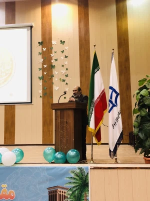 برگزاری جشن میلاد پیامبر الکرم (ص) و امام جعفر صادق (ع) همراه با مولود خوانی ، شعرخوانی ، اجرای سرود و مداحی در پردیس های شهید بهشتی و فاطمه الزهرا (س) هرمزگان 3