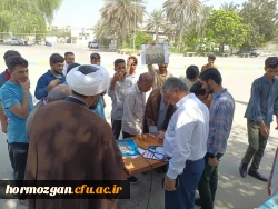 تجمع اساتید و دانشجویان دانشگاه فرهنگیان هرمزگان در حمایت از ملت مظلوم فلســـطین 10