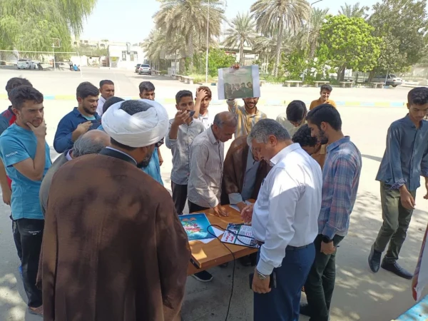 تجمع اساتید و دانشجویان دانشگاه فرهنگیان هرمزگان در حمایت از ملت مظلوم فلســـطین 10