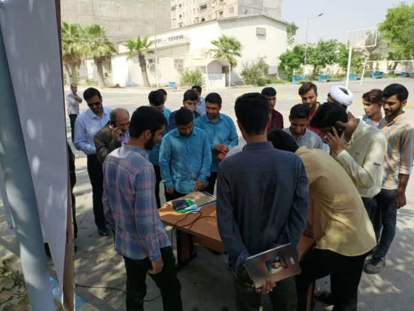 تجمع اساتید و دانشجویان دانشگاه فرهنگیان هرمزگان در حمایت از ملت مظلوم فلســـطین 11