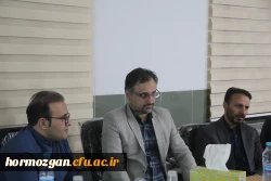 افتتاحیه گردهمایی مدیران و مسئولان نظارت، ارزیابی و تضمین کیفیت دانشگاه فرهنگیان سراسر کشور هم اکنون در شامگاه سه شنبه ۲۳ آبان ماه ۱۴۰۲ با حضور کارکنان و مدیران مرکز نظارت ارزیابی و تضمین کیفیت سازمان مرکزی و همه ی مسئولان نظارت مدیریت های استانی به میزبا