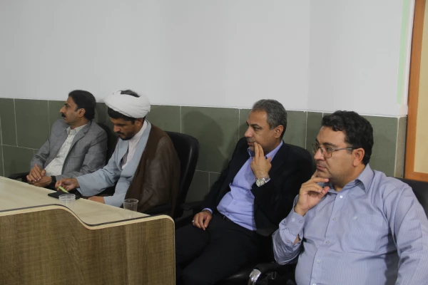 افتتاحیه گردهمایی مدیران و مسئولان نظارت، ارزیابی و تضمین کیفیت دانشگاه فرهنگیان سراسر کشور هم اکنون در شامگاه سه شنبه ۲۳ آبان ماه ۱۴۰۲ با حضور کارکنان و مدیران مرکز نظارت ارزیابی و تضمین کیفیت سازمان مرکزی و همه ی مسئولان نظارت مدیریت های استانی به میزبا