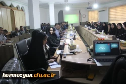 در دومین روز گردهمایی مدیران و مسئولان نظارت، ارزیابی و تضمین کیفیت دانشگاه فرهنگیان سراسر کشور هم اکنون در روز چهارشنبه 24 آبان ماه ۱۴۰۲ با حضور کارکنان و مدیران مرکز نظارت ارزیابی و تضمین کیفیت سازمان مرکزی و همه ی مسئولان نظارت مدیریت های استانی به میز