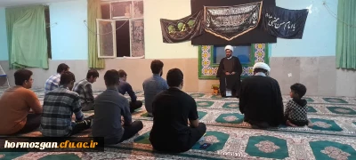 مراسم شب شهادت حضرت زهرای مرضیه سلام الله علیها درجمع دانشجویان اهل سنت و شیعه رودان