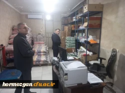 بازدید رئیس مرکز نظارت دانشگاه فرهنگیان از بخش ها و حوزه های مختلف پردیس های دانشگاه فرهنگیان هرمزگان 3