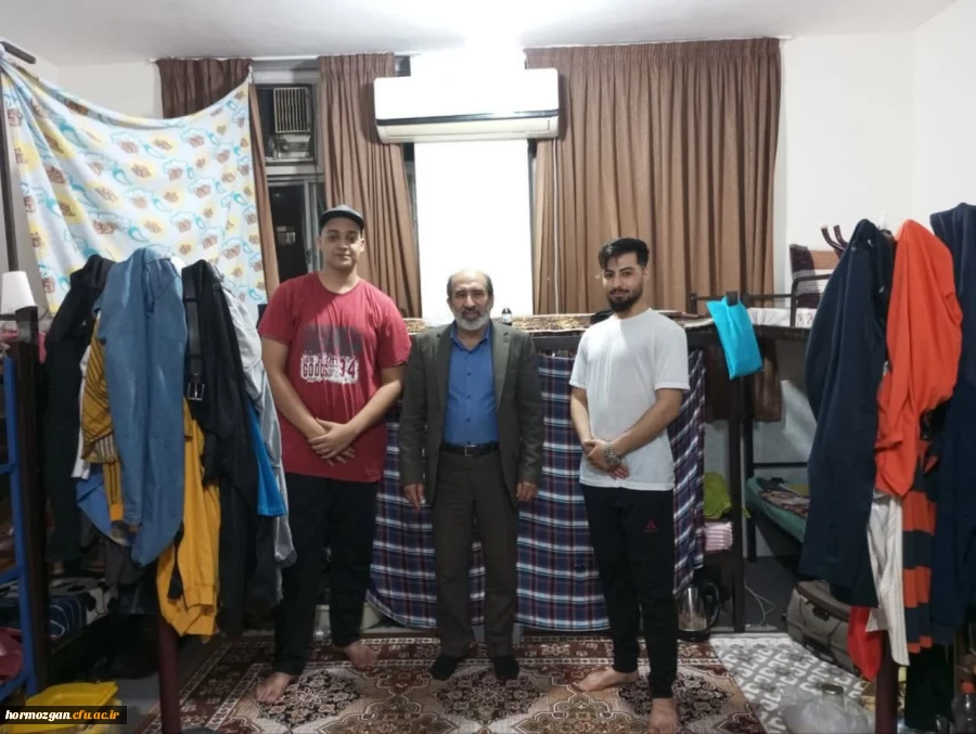  بازدید مدیریت امور پردیس های دانشگاه فرهنگیان هرمزگان از خوابگاههای دانشجویی و نشست صمیمانه با دانشجومعلمان 4