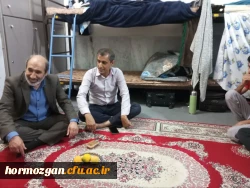  بازدید مدیریت امور پردیس های دانشگاه فرهنگیان هرمزگان از خوابگاههای دانشجویی و نشست صمیمانه با دانشجومعلمان 5