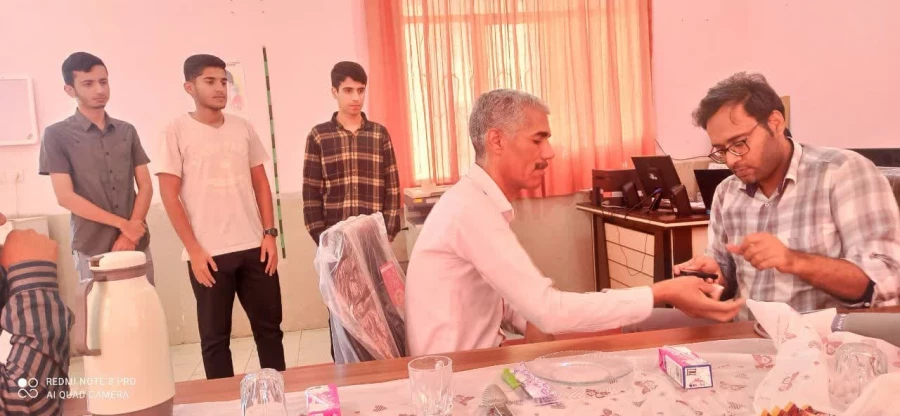  تست غربالگری دیابت و فشارخون ،کارکنان ودانشجویان دانشگاه فرهنگیان رودان 6