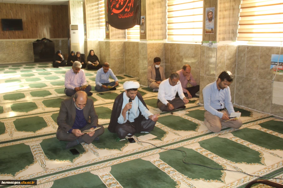 برگزاری مراسم پرفیض و روح بخش زیارت عاشورا  بمناسبت شهادت حضرت فاطمه الزهرا (س) در دانشگاه فرهنگیان هرمزگان 2