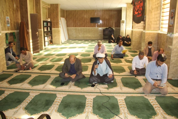 برگزاری مراسم پرفیض و روح بخش زیارت عاشورا  بمناسبت شهادت حضرت فاطمه الزهرا (س) در دانشگاه فرهنگیان هرمزگان 3