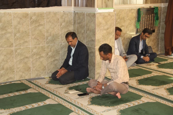 برگزاری مراسم پرفیض و روح بخش زیارت عاشورا  بمناسبت شهادت حضرت فاطمه الزهرا (س) در دانشگاه فرهنگیان هرمزگان 8