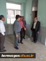 شروع فازپروژه بازسازی مجتمع دانشسرای ( قدیم ) علی ابن ابیطالب (ع) ایسین دانشگاه فرهنگیان هرمزگان با اعتبار65 میلیارد ریال 2